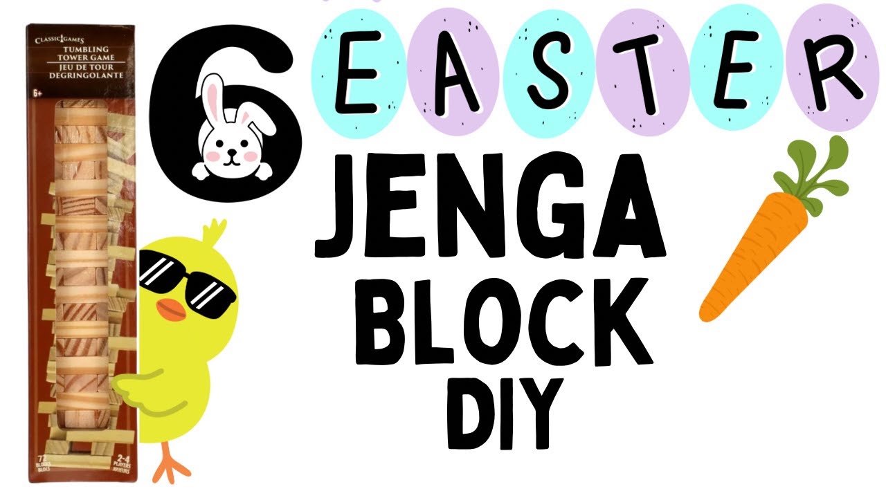 Easter Tumbling Tower Block DIYS: 6 Fun Spring Crafts