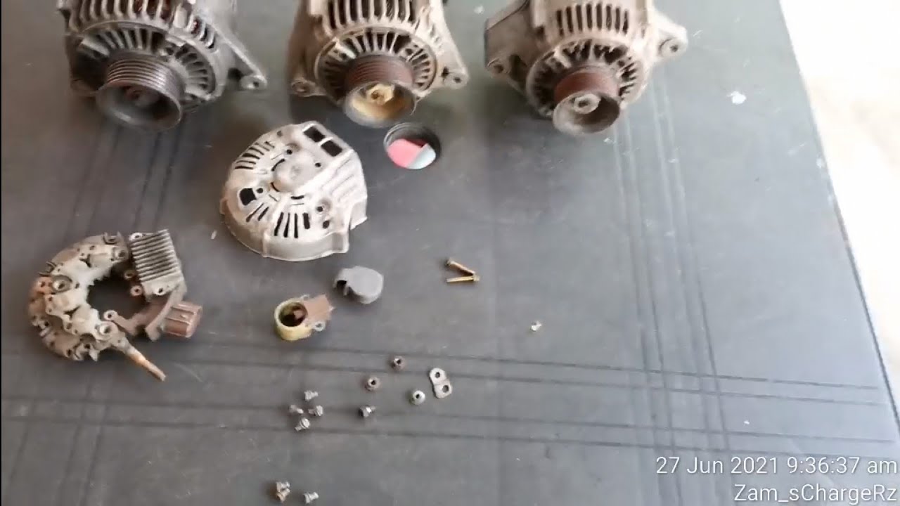 repair alternator estima tcr - rectifier