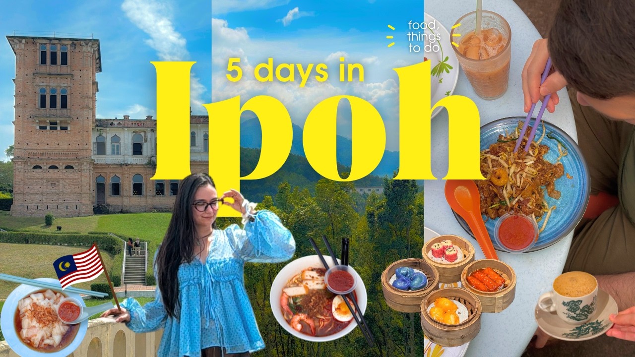 IPOH 5 Days Vlog 🇲🇾 (w/ prices) best food, hidden gems, hotel & sightseeing