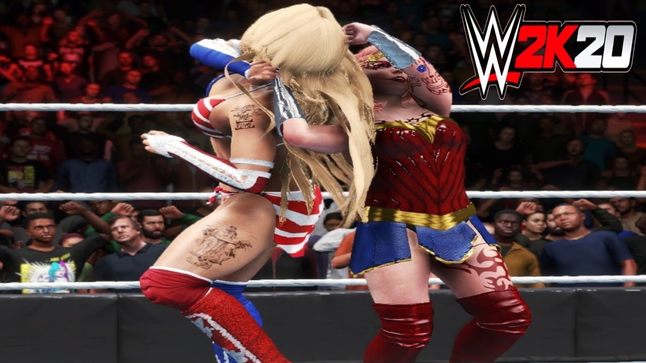 Angela Storm v Fangirl! - WWE 2K20 Requested Extreme Rules Iron Woman Match