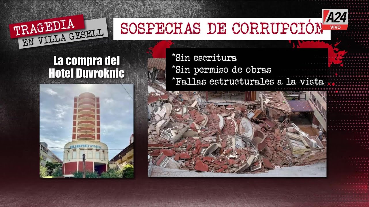 🔴DERRUMBE EN VILLA GESELL: LA SOSPECHA DE CORRUPCIÓN DETRÁS DE LA TRAGEDIA