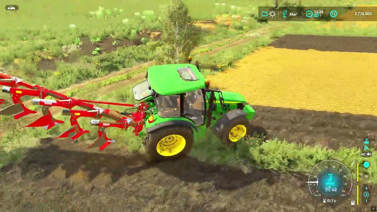 fs22 tarla hasat yaptık
