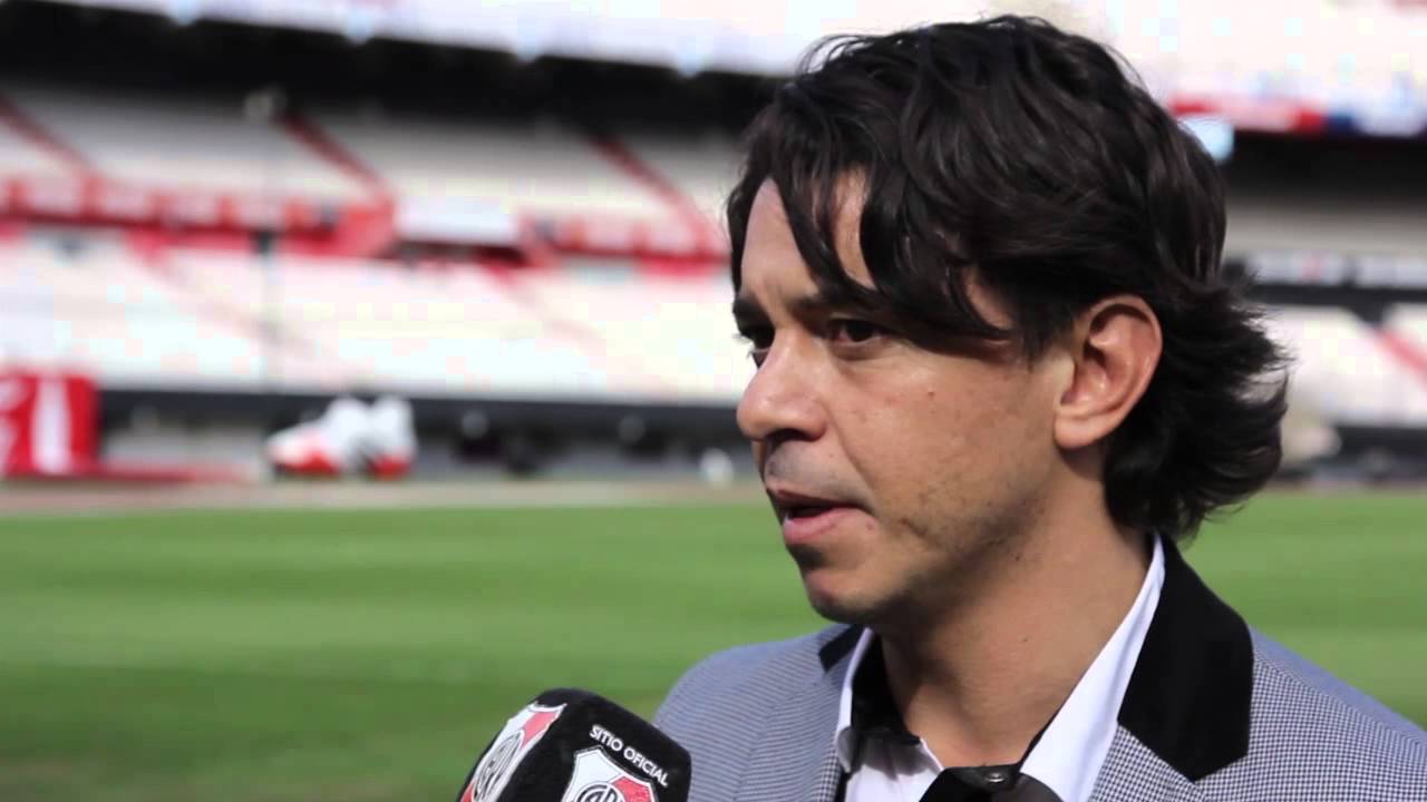 Marcelo Gallardo, tras su presentación como DT de River