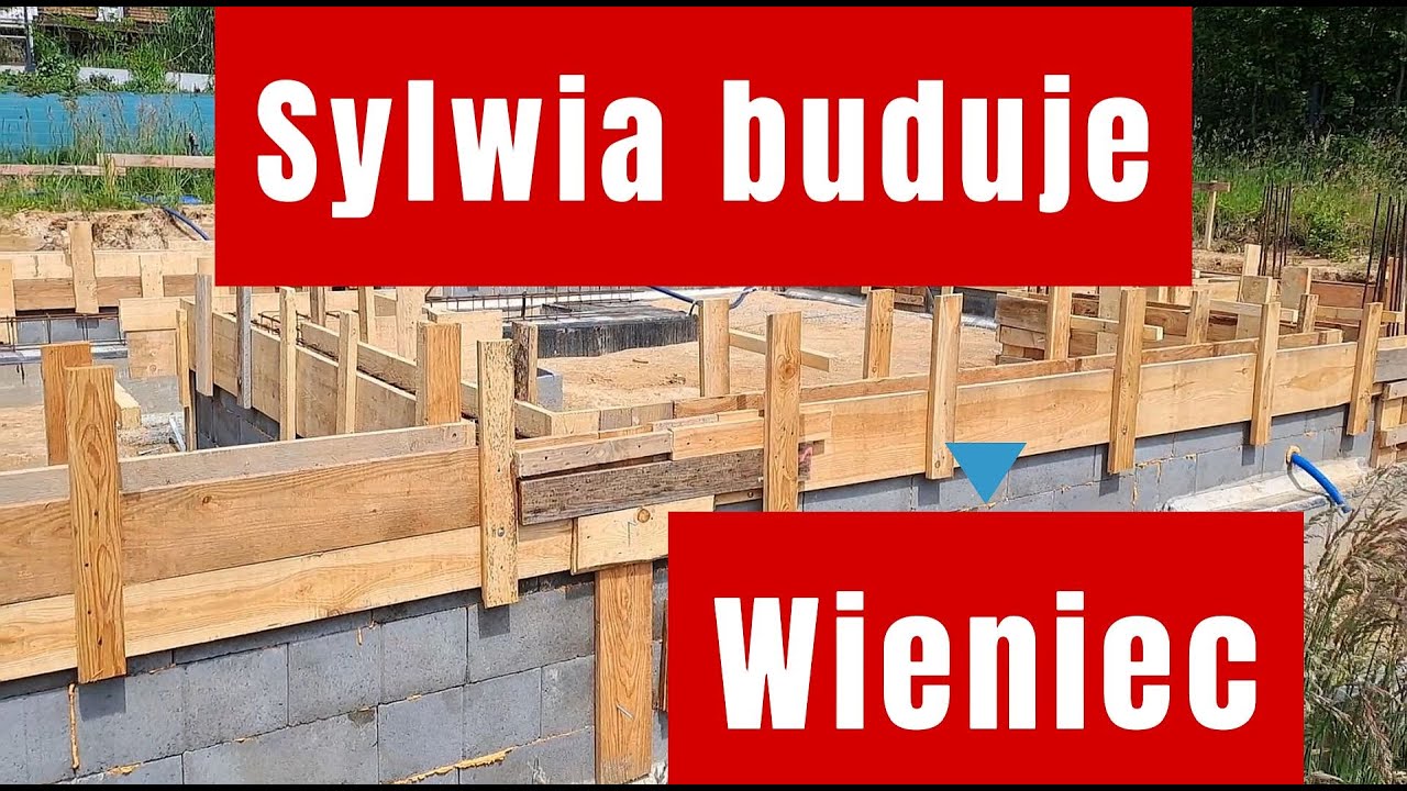 Wieniec na fundamencie, czyli kolejne postępy na naszej budowie do projektu Home Koncept 44
