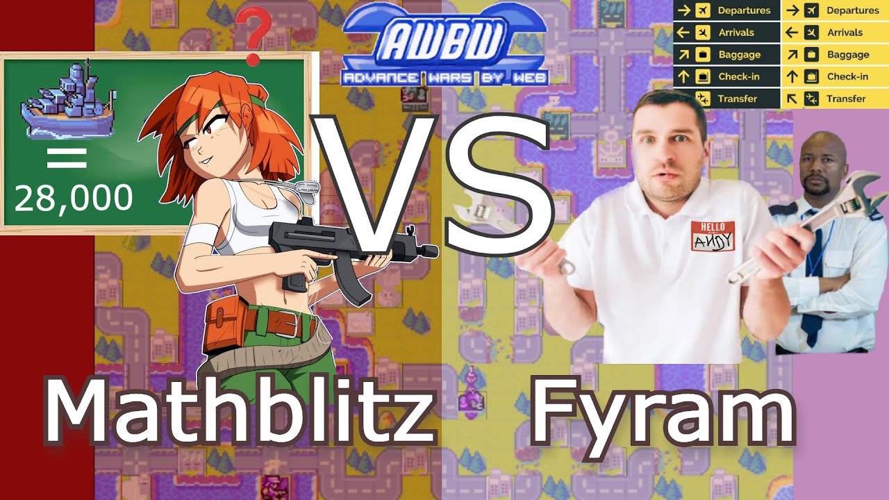 Insane Advance Wars Games: Mathblitz Vs Fyram (Fog: Settles as Still Water)