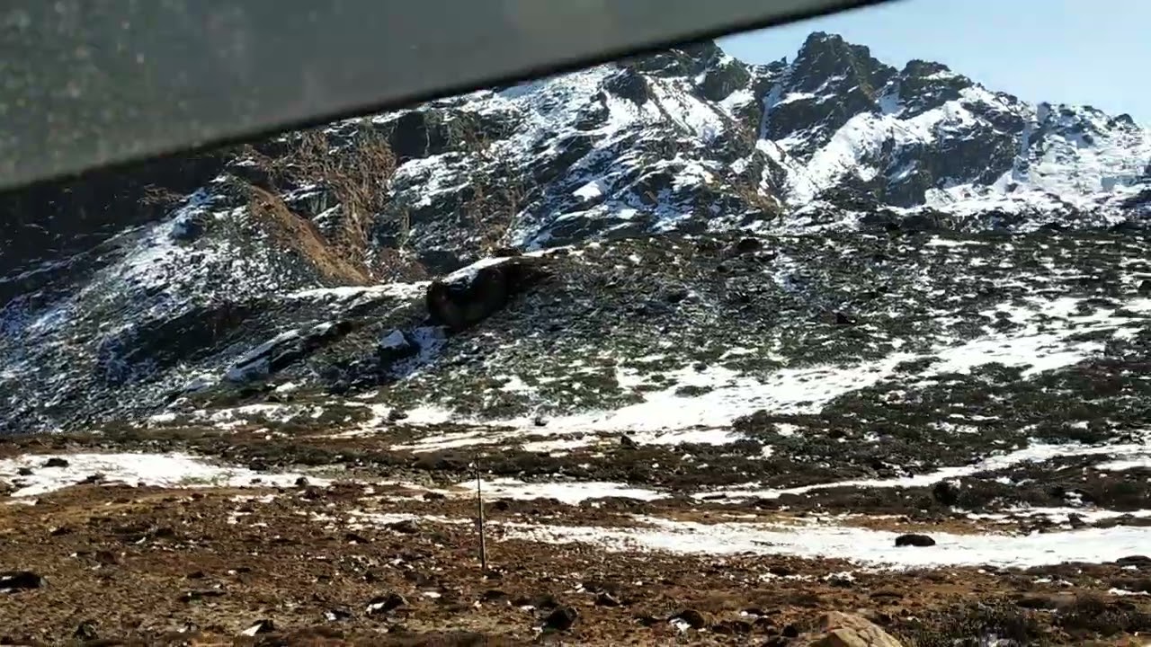 In Between Bum-La-Pass and Tawang#arunachalpradesh #tawang #arunachaltourism #arunachal #travel 