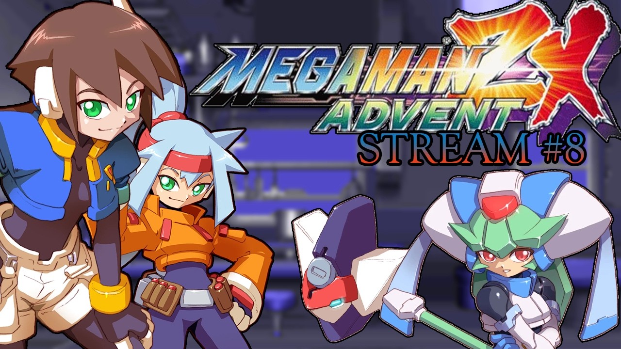 I'M BLUE MEGA MAN AND YOU ARE RED MEGA MAN! - Mega Man ZX (Advanced) Stream #8