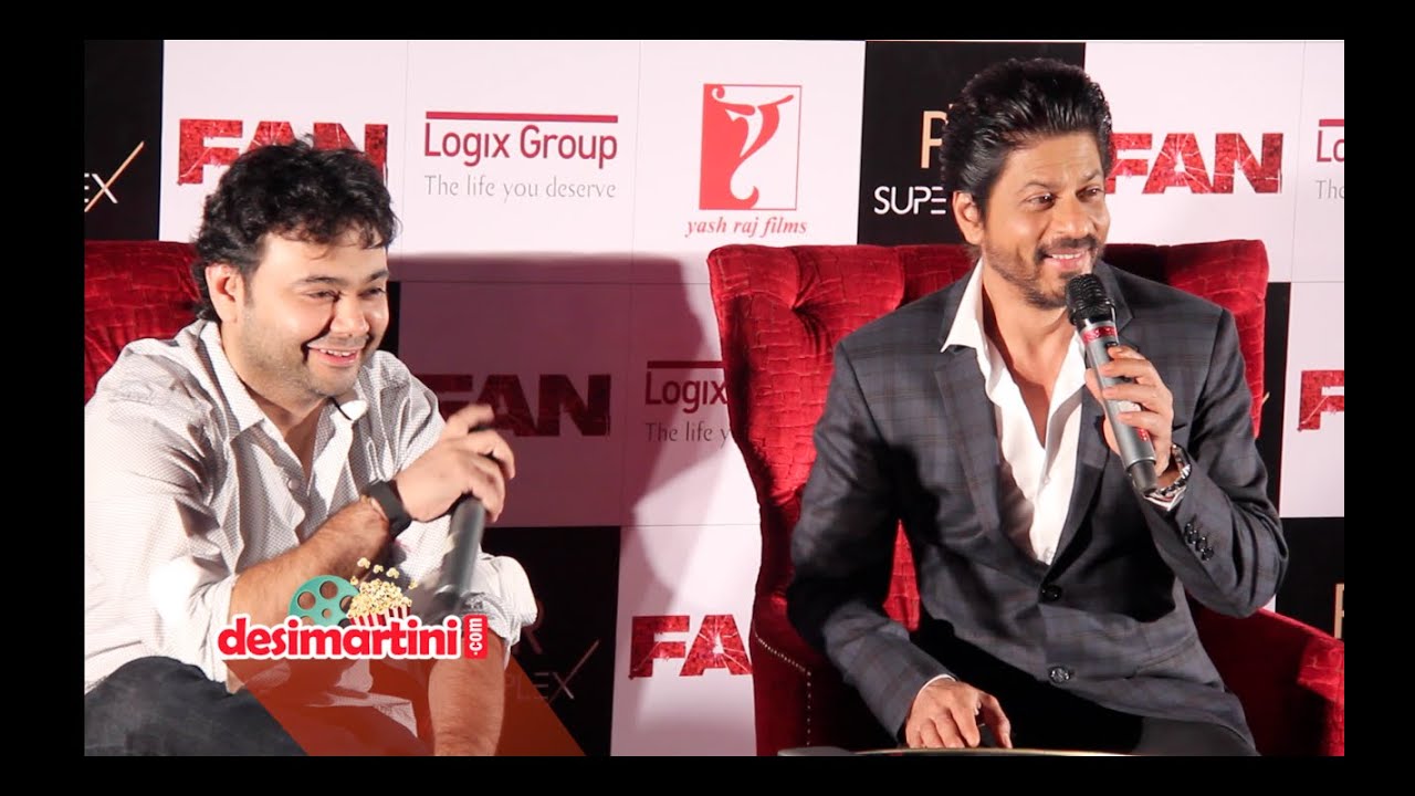 SRK's FAN Movie Press Conference || FAN || shah Rukh Khan