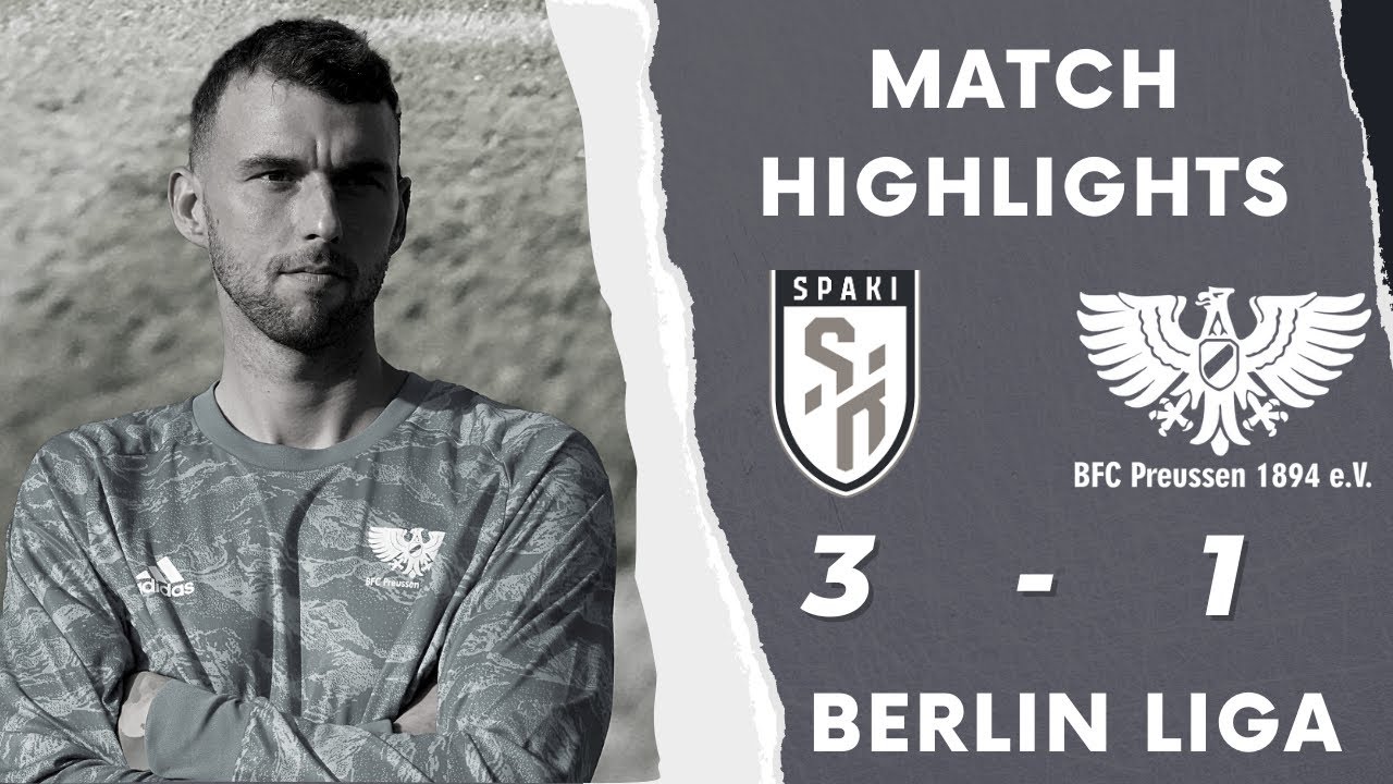 BFC Preussen - Spandauer Kickers HIGHLIGHTS | 23. Spieltag BERLIN LIGA | BFC PREUSSEN TV