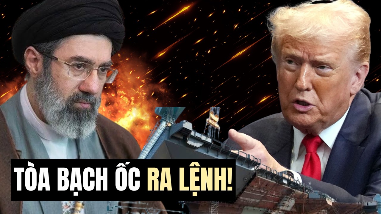 Mỹ Đ&aacute;nh Iran Lần 2: T&ograve;a Bạch Ốc Khai Triển Trận Mưa Hỏa Tiễn Từ H&agrave;ng Kh&ocirc;ng Mẫu Hạm Xuống Tehran