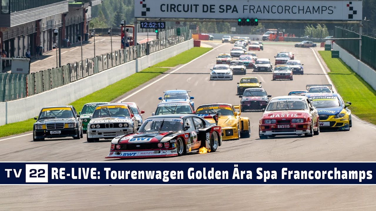 🇩🇪 RE-LIVE: Tourenwagen Golden Ära Rennen 2 in Spa-Francorchamps 2024