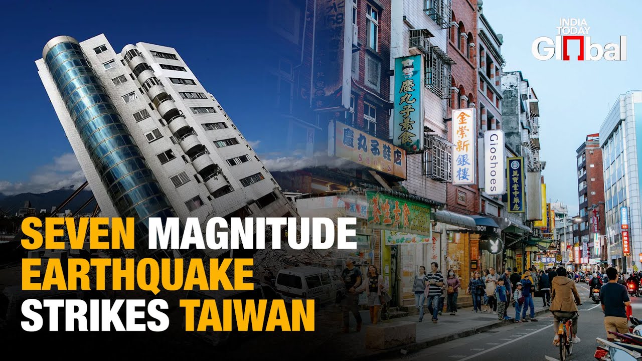 7.0 Magnitude Earthquake Strikes Taiwan | Buildings Shake in Taipei, Second Major Quake This Week