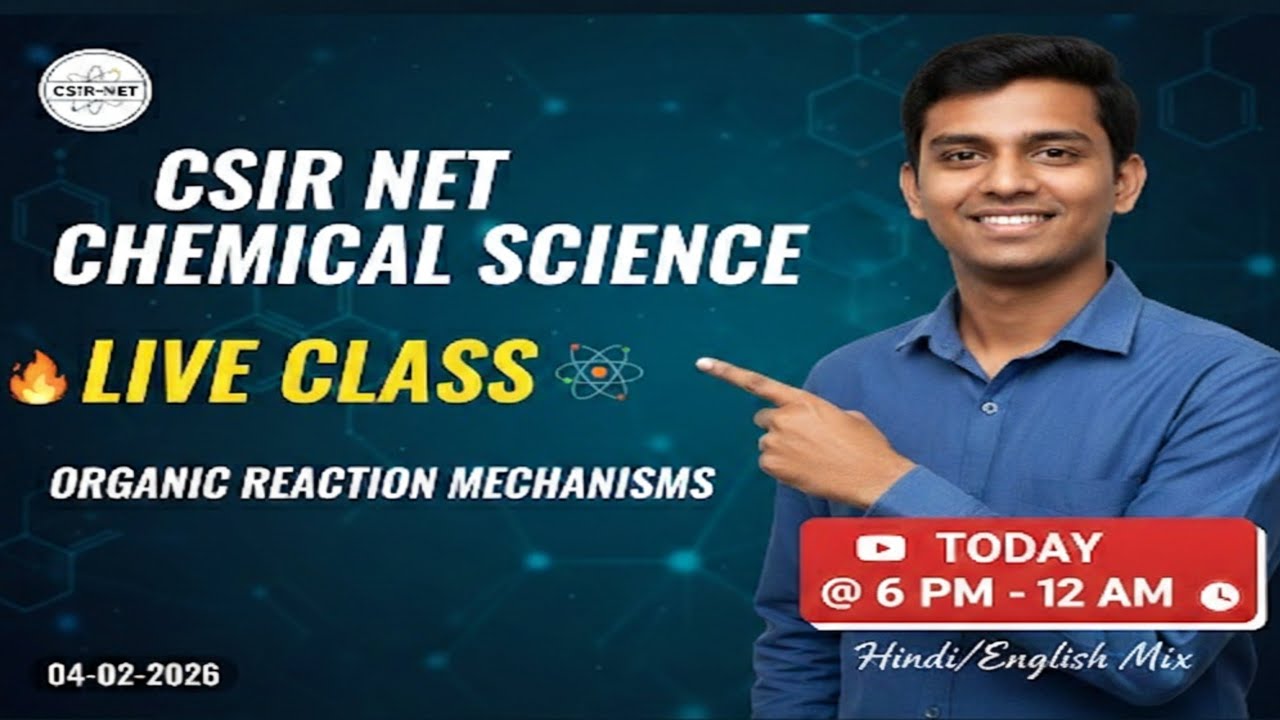 The P block elements | CSIR-NET Chemical Science | Live Class in Hindi