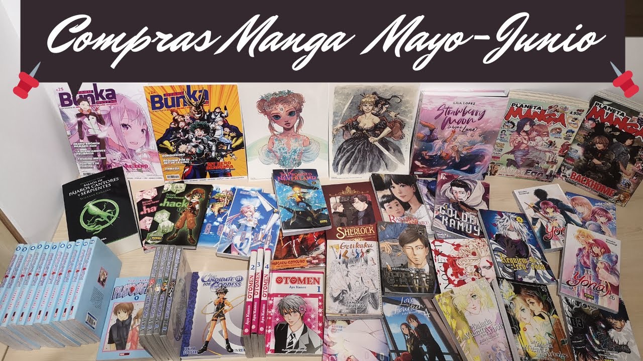 COMPRAS MANGA MAYO ~ JUNIO 2020