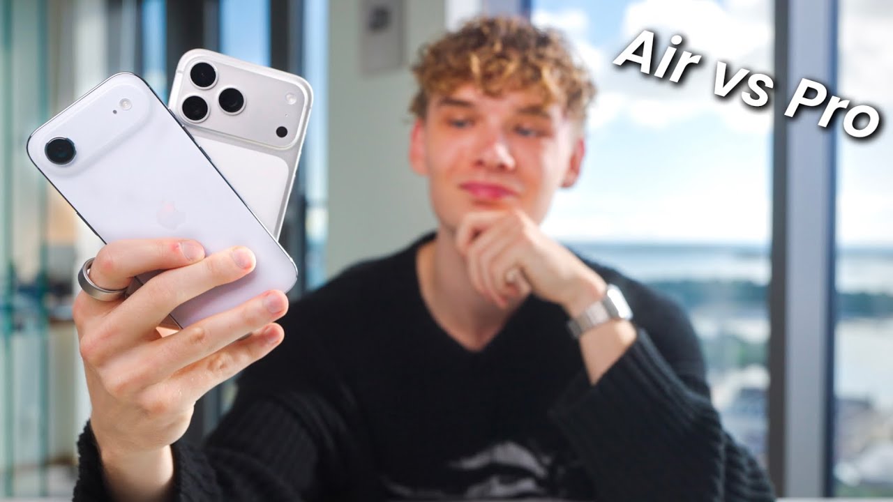 iPhone Air против iPhone 17 Pro Max — больше не всегда значит лучше (распаковка и первый взгляд)