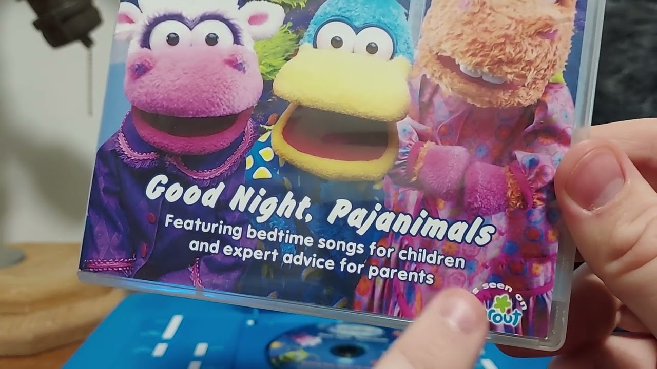 Меню Прохождение Pajanimals: Спокойной ночи, Pajanimals DVD от 2009 года🧸🚀🌙🪐🌠🥱😴