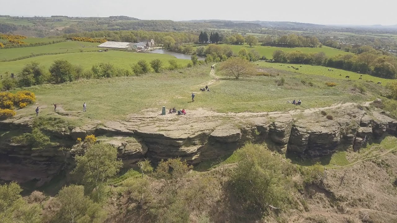Helsby Hill from above