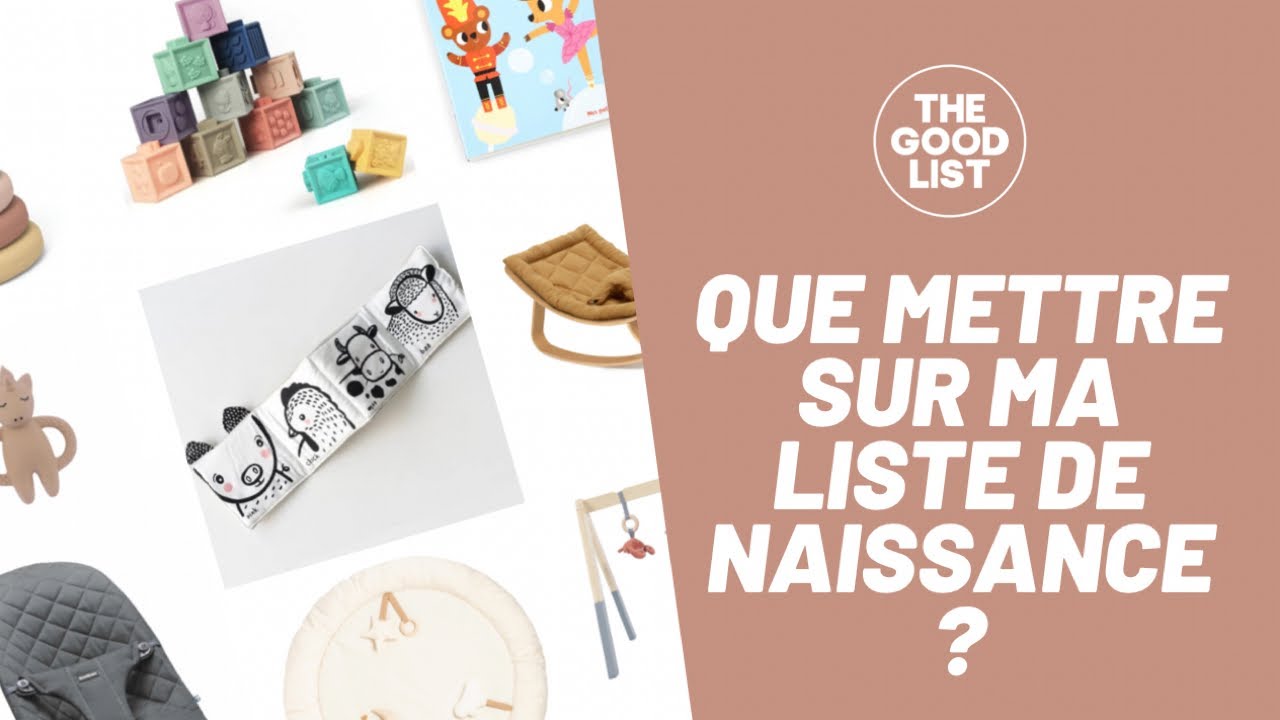 Que mettre sur votre Liste de Naissance : tous les indispensables !