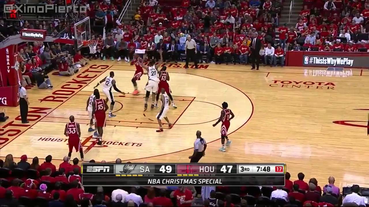 San Antonio Spurs vs Houston Rockets (Full Game Highlights) ☆(Christmas Day)☆