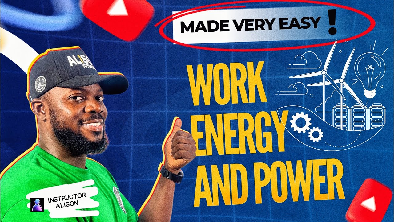 Понимание формул работы, энергии и мощности | Физика для экзаменов GCSE, A-Level, AP и колледжа