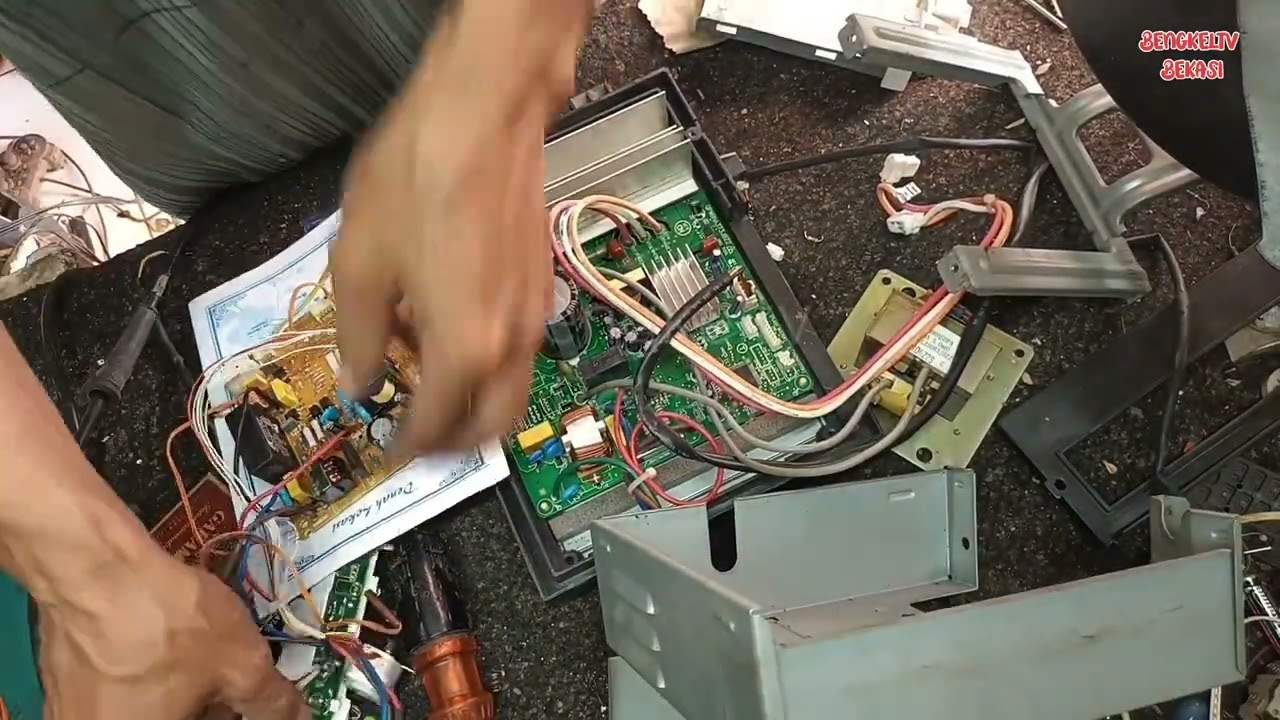 VLOG PERBAIKI MODUL AC SHARP INVERTER TIDAK BISA ON KAN KE OUTDOOR