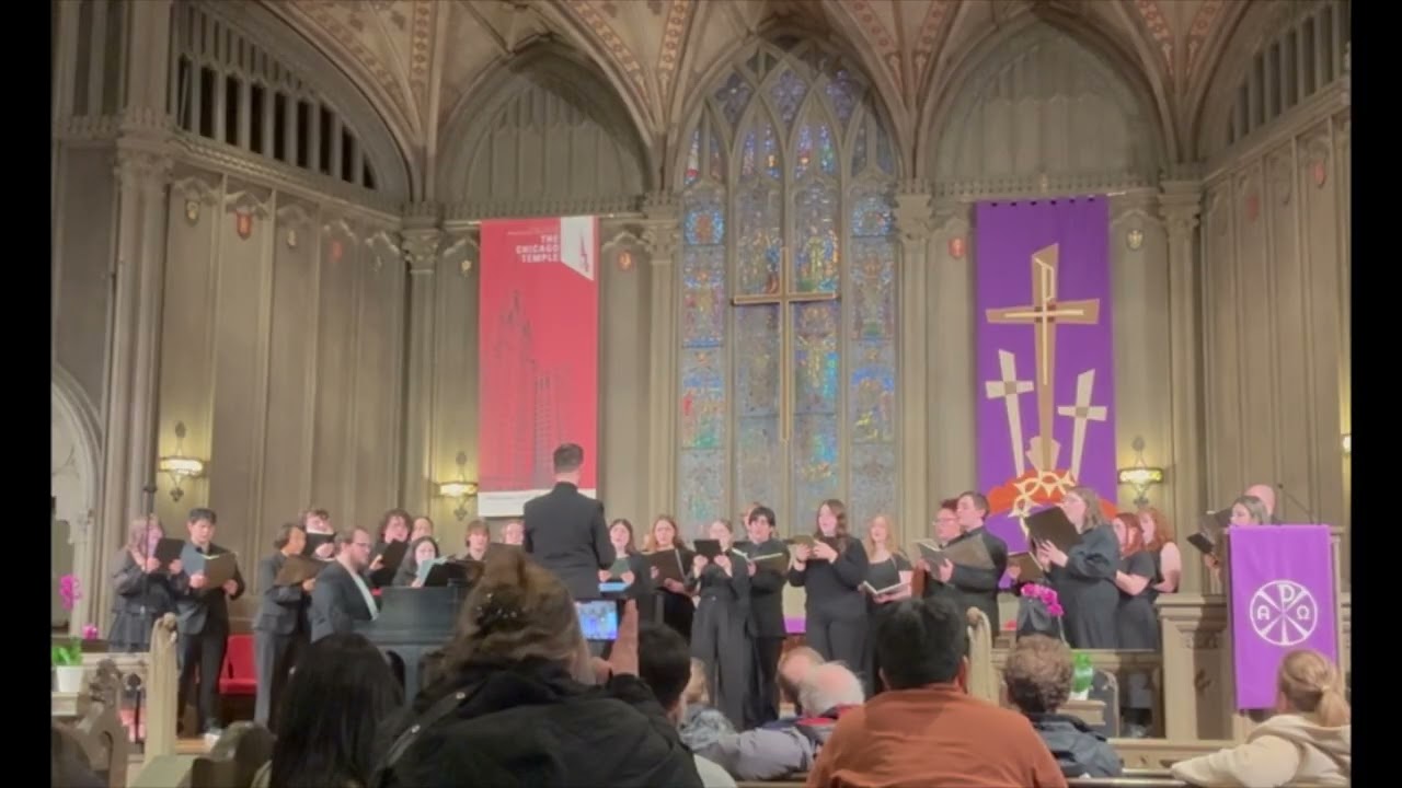 Lux Aurumque (Eric Whitacre) - Illinois Wesleyan University Collegiate Choir