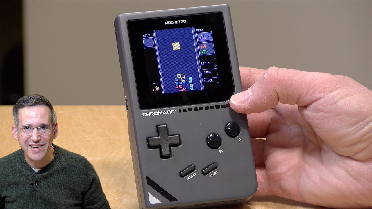 Обзор Modretro Chromatic — портативные консоли Gameboy и Gameboy Color FPGA