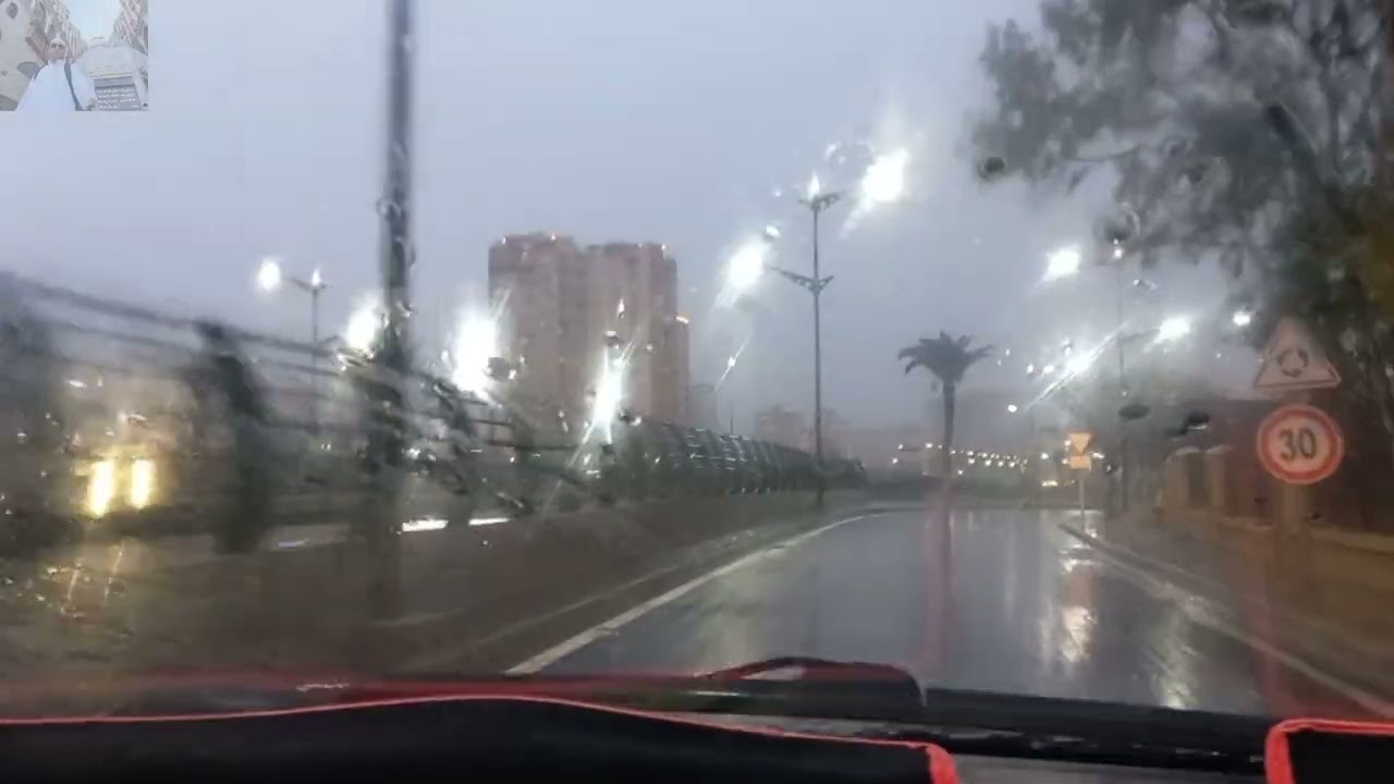 خيرات ربي اليوم 24/12/2025 في وهران اللهم إجعله صيبا نافعا لكن حذاري طرقات مقطوعة نواحي بئر الجير