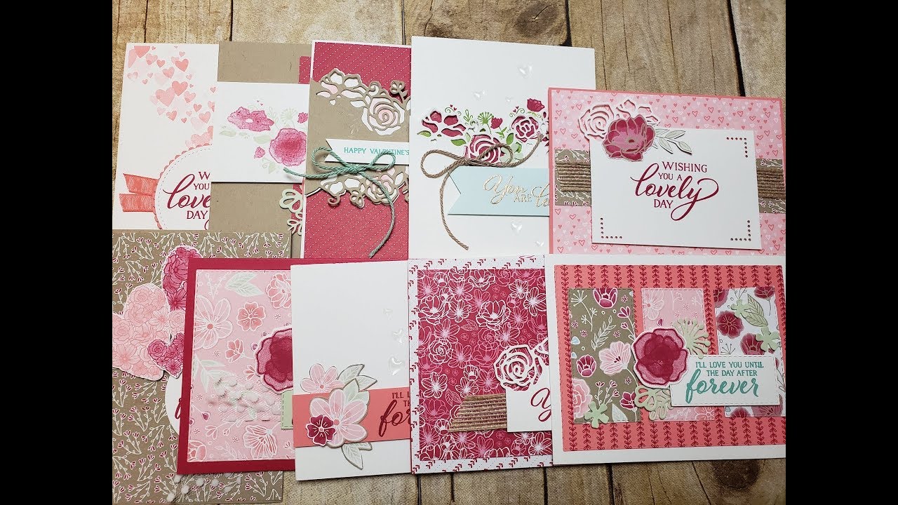 10 Cards 1 Suite | Stampin' Up! All My Love Suite | Occasions Catalog 2019