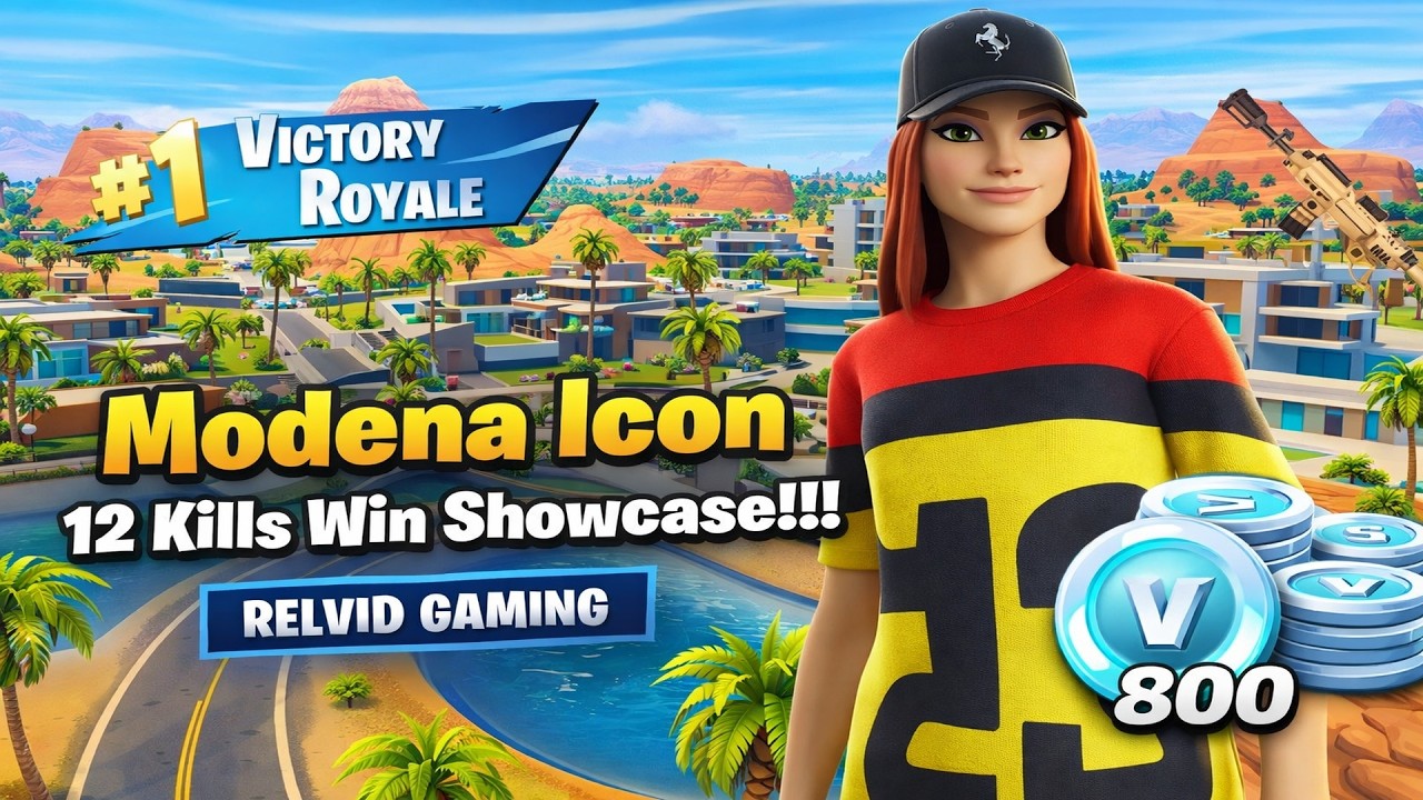 This Modena Icon Skin Is OP… 12 Kills EASY WIN! 😱 | Fortnite 2026 Part 20 |
