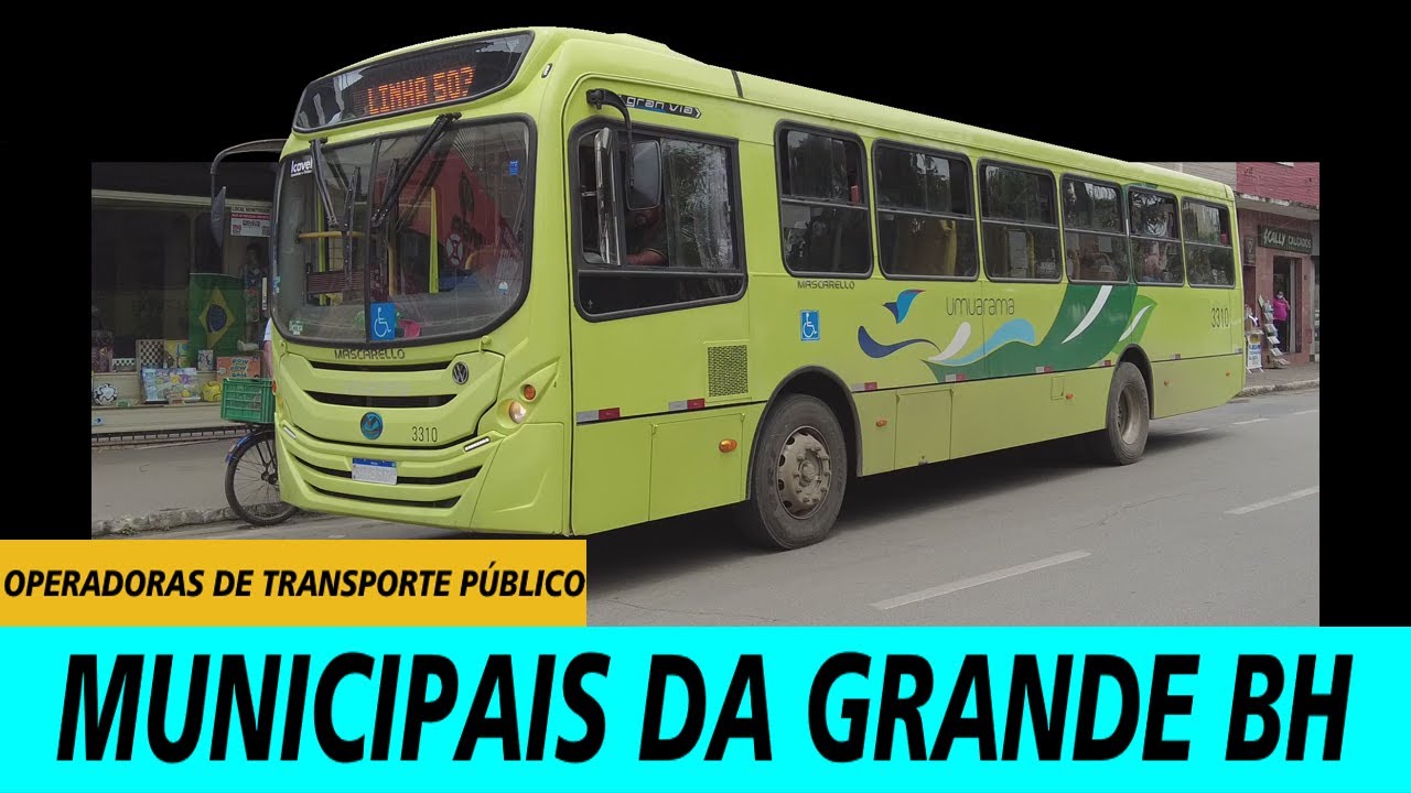 Operadoras de transporte público municipal da RMBH,  #01