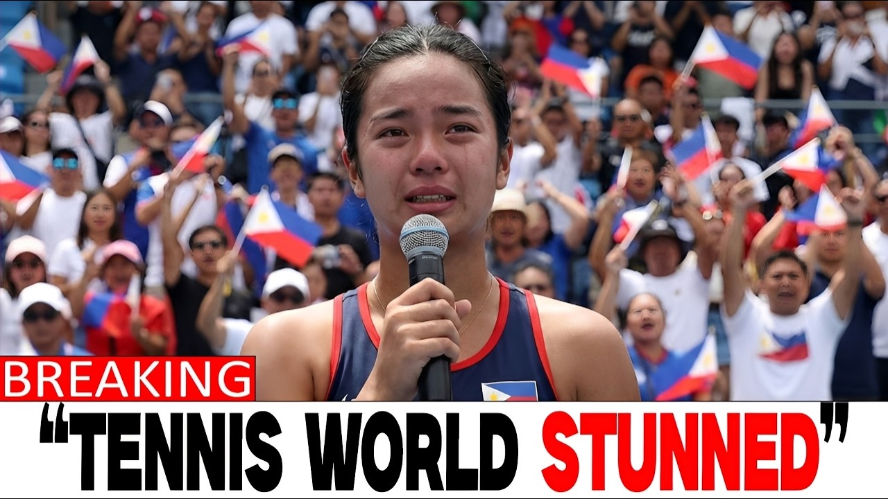 Alexandra Eala Breaks Down 😢 Millions in Shock!