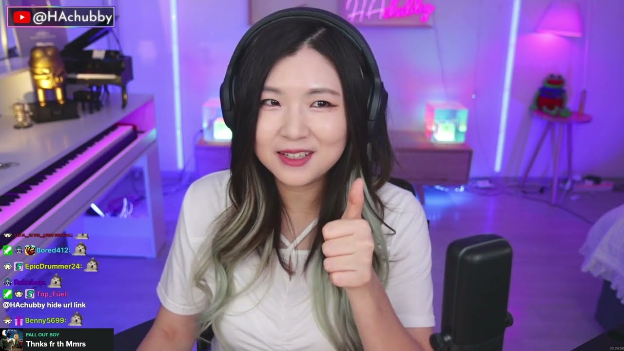 [Jul 15th, '23] Hachu's travel history quiz w/ chat, making AI songs and talk with chat - PC Stream