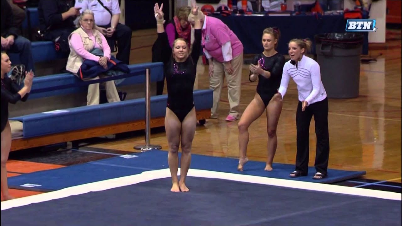 2014 NCAA Women's Gymnastics - Illinois vs Iowa (1080i)_NastiaFan101