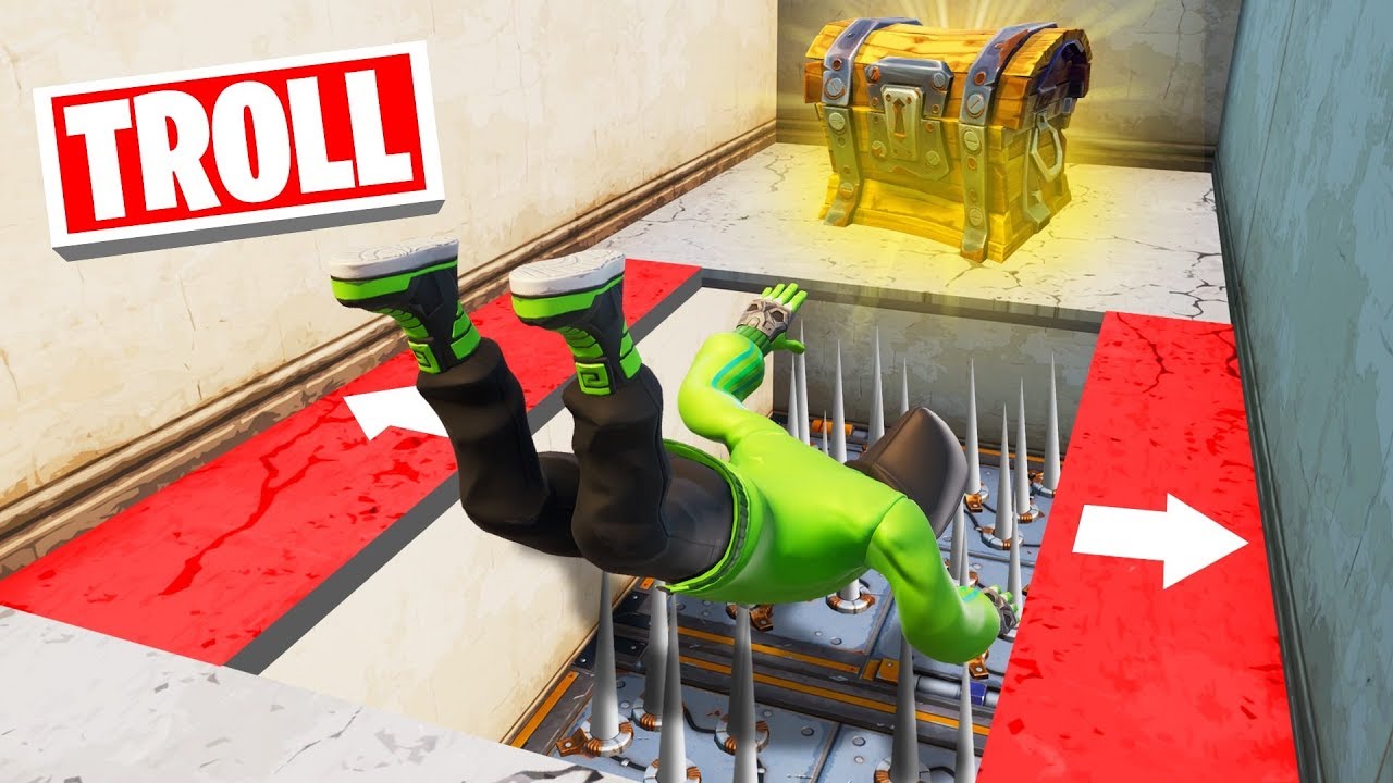 Can You SURVIVE The *TROLL* DEATHRUN!? (Fortnite)