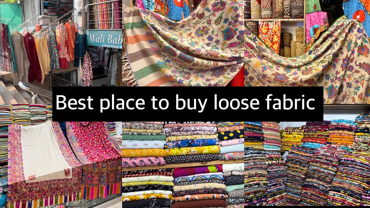 Peshawar saddar wala fabric lahore mei 