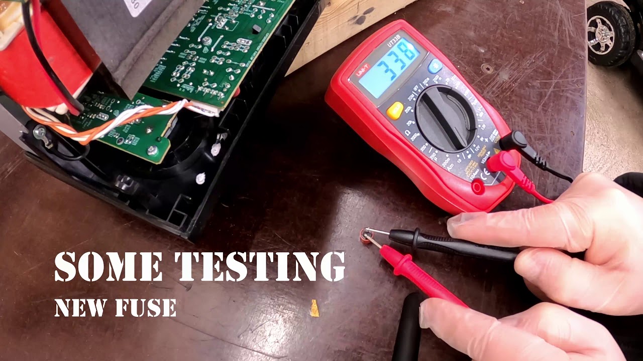 Fixing Denon AVR-X1100W display