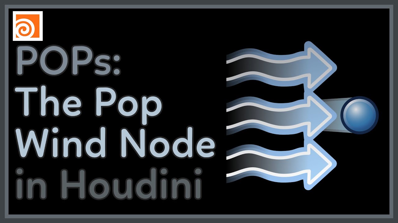 #130 POPs: The Pop Wind Node in Houdini