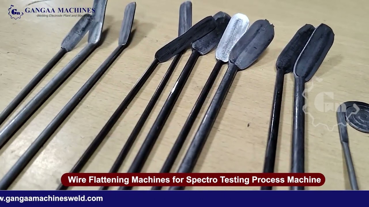 Spectro Testing: New Wire Flattening Machines from Gangaa Machines
