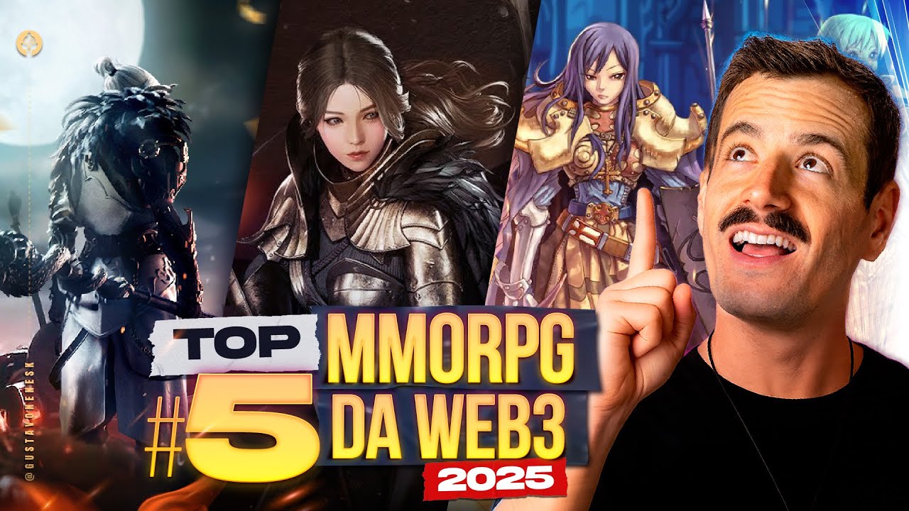 Os melhores MMORPGs cripto de 2025 (vale a pena jogar?)