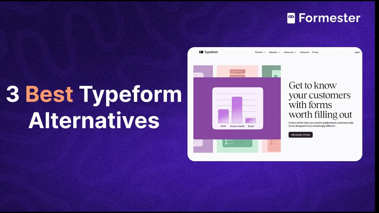 3 Best Typeform Alternatives (Free & Paid)