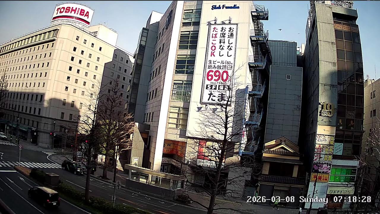 宮城県仙台市青葉区ライブカメラ。Miyagi　Sendai Live camera. World cam.