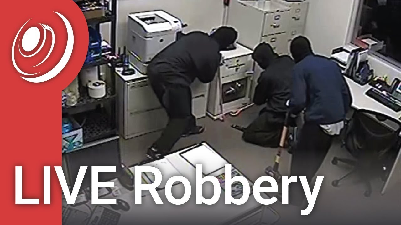 Robbery Attempt Foiled by Eurovault Safe | Real Security Footage