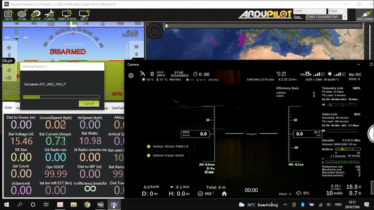 Ruby Digital FPV + Telemetry MAVLink + Bluetooth