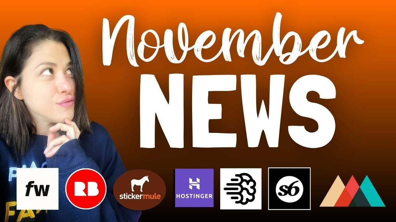 November Print on Demand NEWS - Society6 MESS, New Products, Closed Patreon & More!