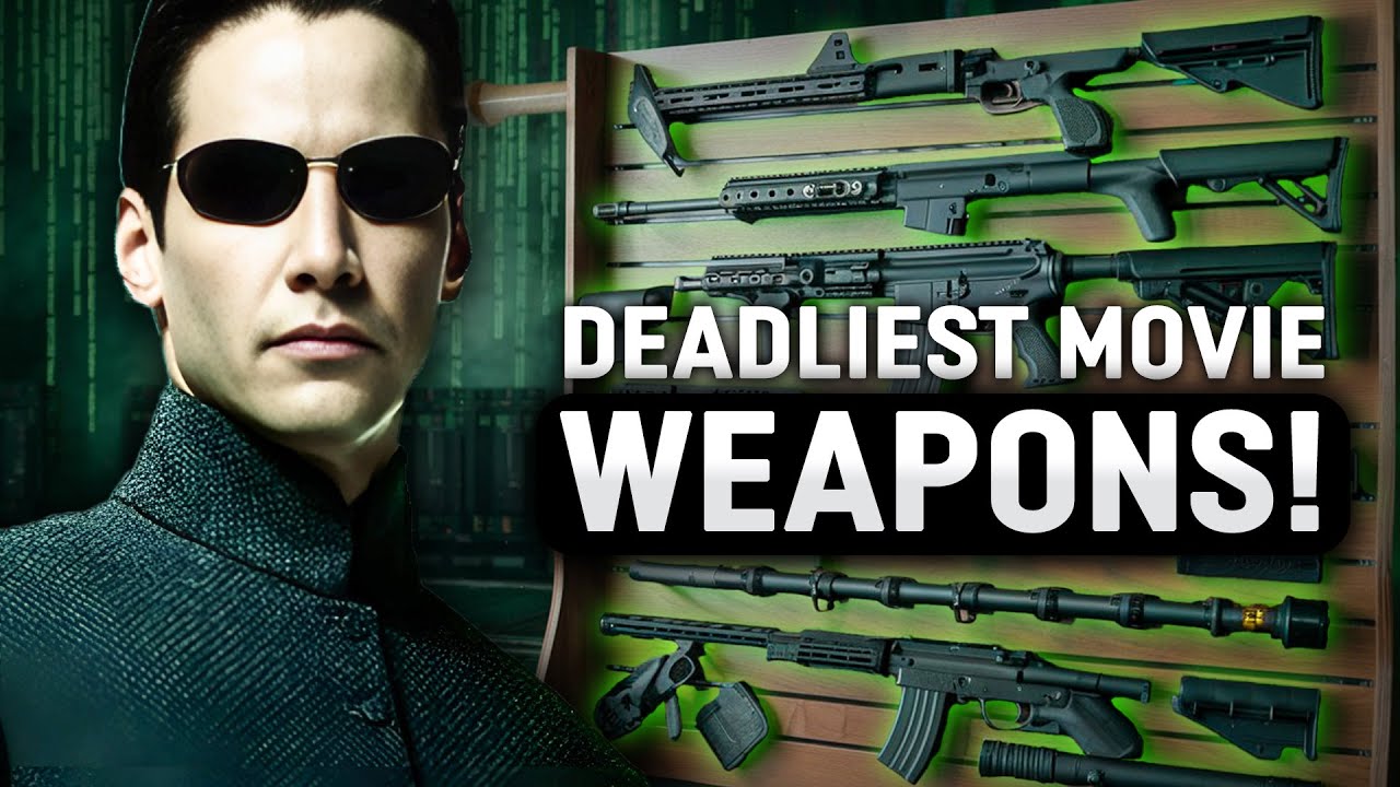 15 Most Iconic Movie Guns In Real Life!