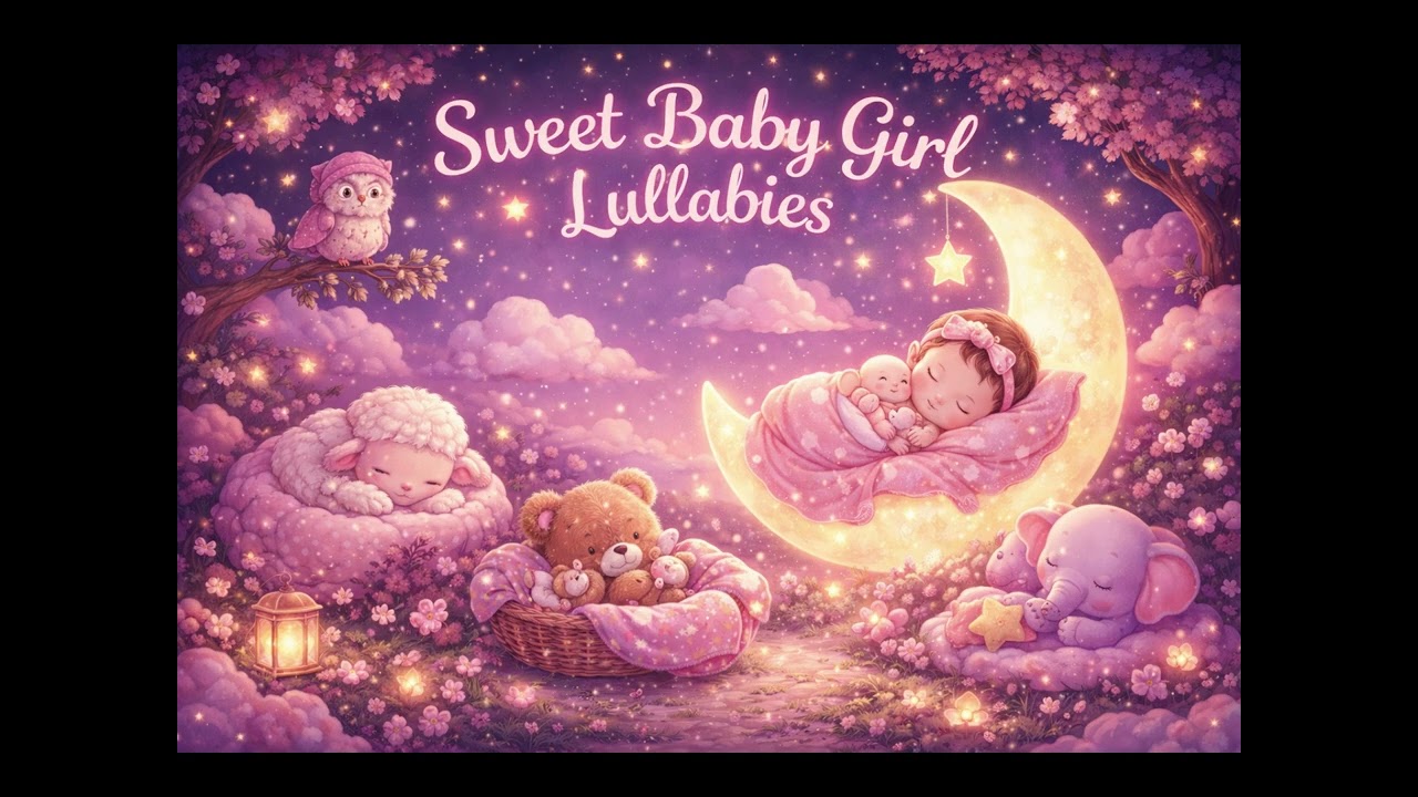 Lullaby for a Baby Girl | Baby Girl Lullabies