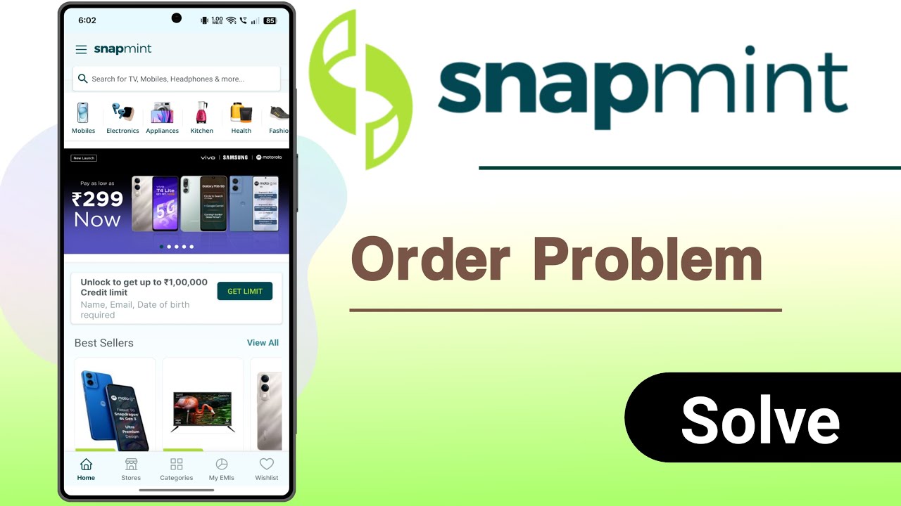 Snapmint App Order Problem Solve