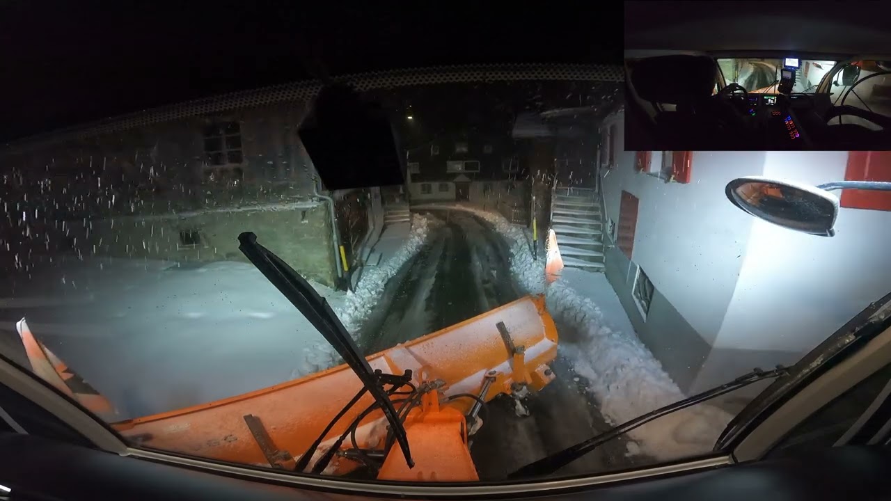 ❄️Winterdienst❄️Schneeräumung vom 25.11.23🌨️Schiltrac Swisstrans🚍🌨️
