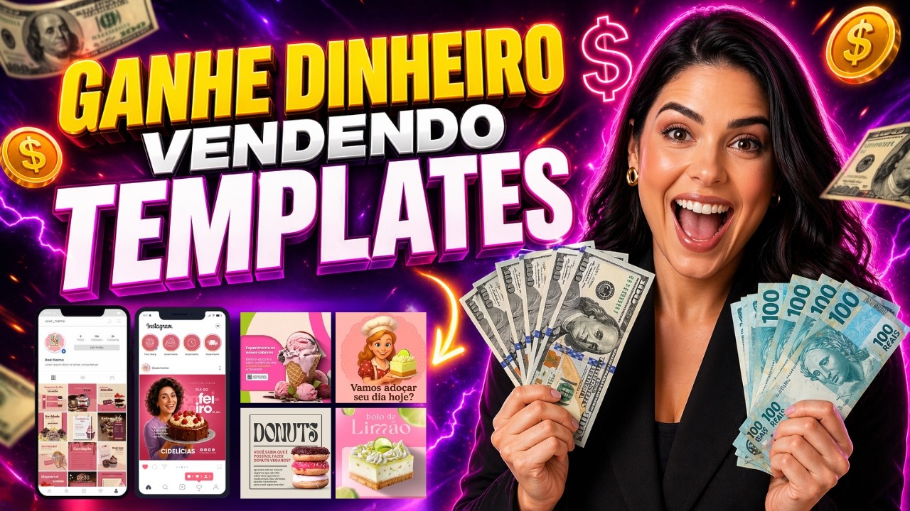 CRIE TEMPLATES COM IA E VENDA TODO DIA